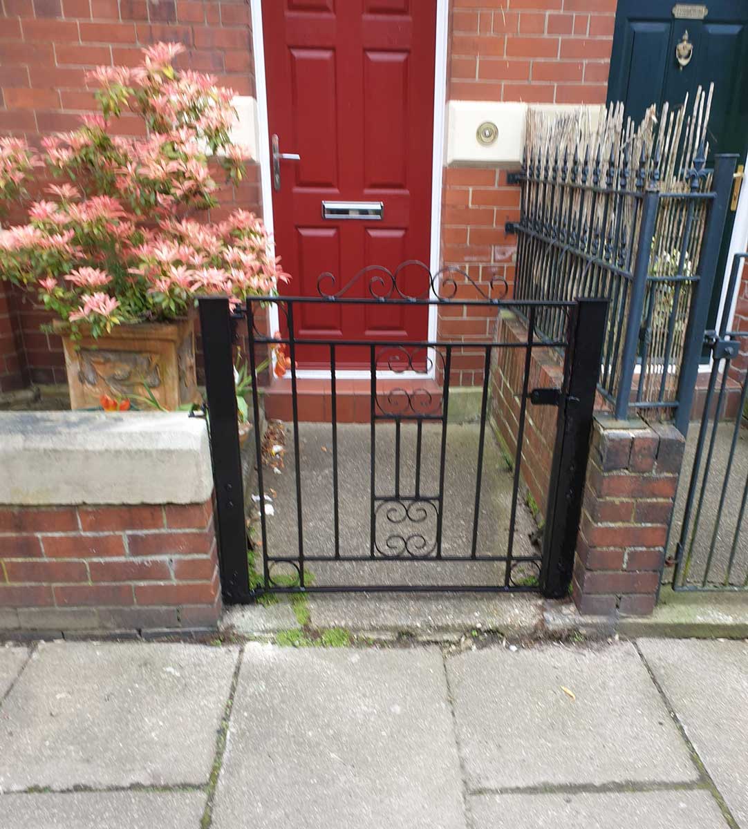 restored iron gate image