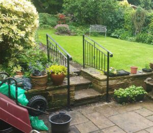 wrought iron railings